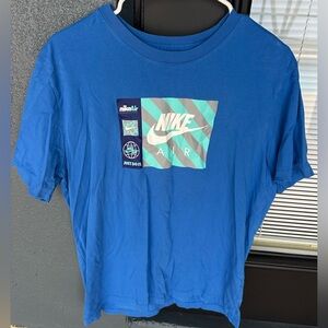Nike Air Just Do It - Blue Graphic T-shirt Men’s Size Large in VGC